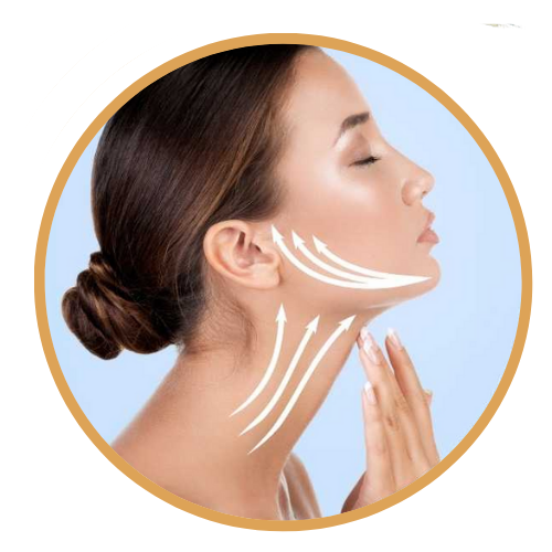 Deep face and neck lift